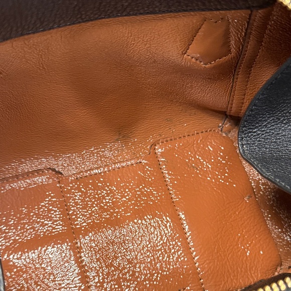 Tory Burch Perry Small Satchel Crossbody Shoulder Leather Bag‎ Black - Picture 8 of 11